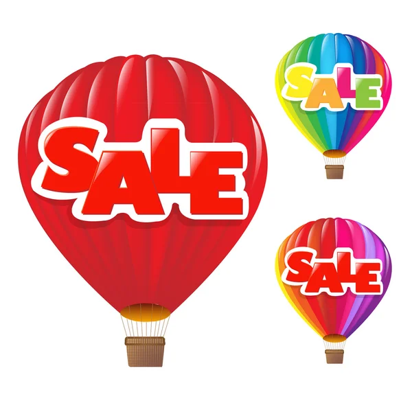 Venta Globo de aire — Vector de stock