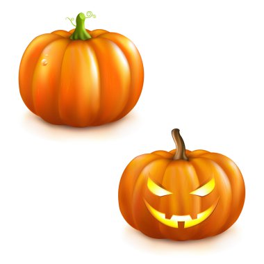 pumpkin Halloween için ayarla