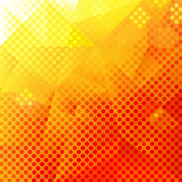 Oranje en gele achtergrond — Stockvector
