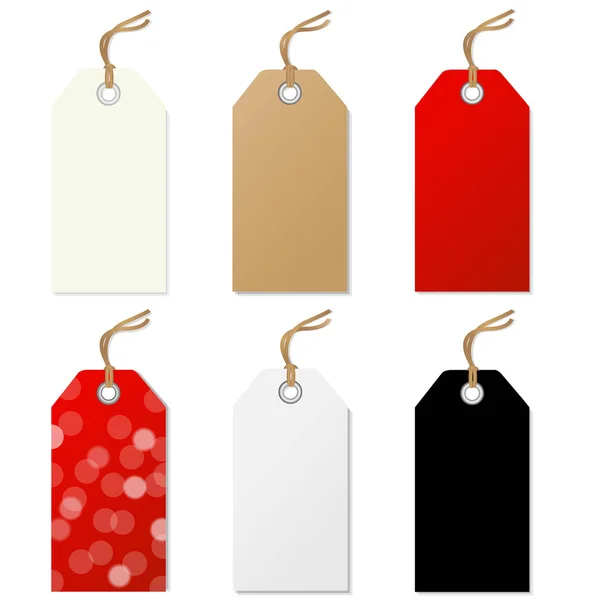 Sale Tags Set — Stock Vector