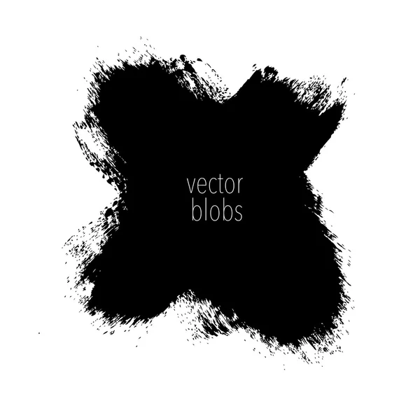 Black Blob — Vector de stoc