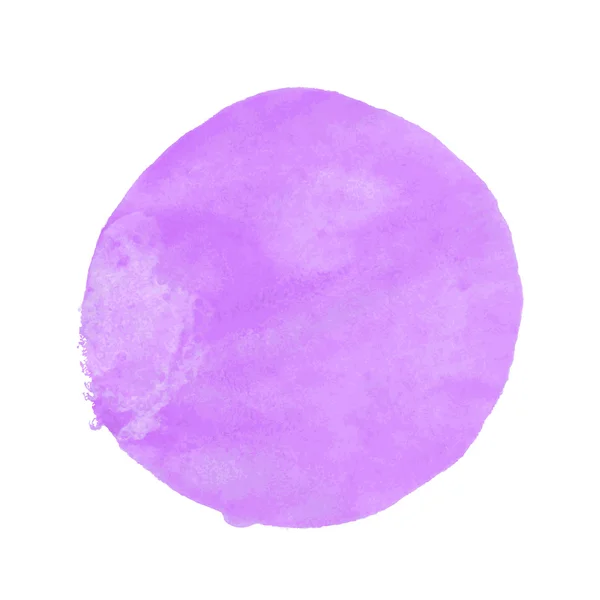 Aquarela Lilás Blot —  Vetores de Stock