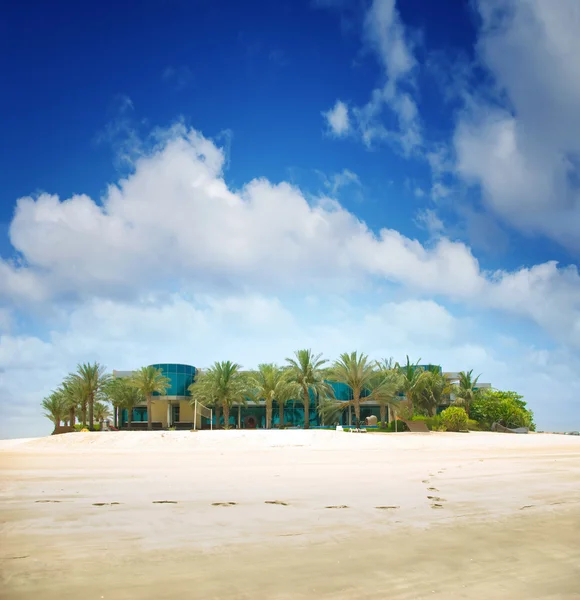 Tropický ostrov Jumeirah — Stock fotografie