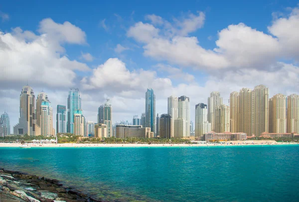 Dubai stad scape — Stockfoto