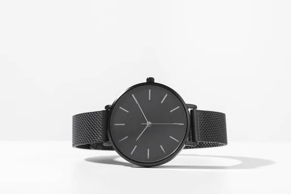 Closeup Luxury Men Wrist Watch — Stock Photo, Image