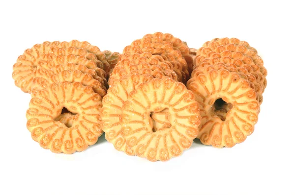 Kulaté sušenky — Stock fotografie