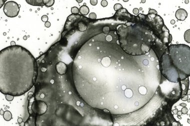 Soyut mürekkep dokusu. Alkolik mürekkep