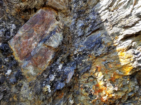Jeodezi Taş Dokusu Kaya Kahverengi Kırmızıdır Mineral Arka Plan Doğal — Stok fotoğraf