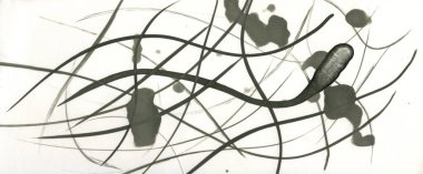 Sanat noktası soyutlaması. Soyut sanatın dokusu ve arkaplanı. Kabarcıklar ve lekeler. Alkolik mürekkep ve suluboya. Modern ve yeni stil