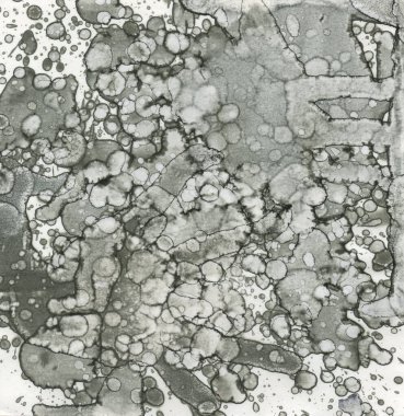 Sanat noktası soyutlaması. Soyut sanatın dokusu ve arkaplanı. Kabarcıklar ve lekeler. Alkolik mürekkep ve suluboya. Modern ve yeni stil