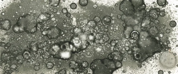 Sanat noktası soyutlaması. Soyut sanatın dokusu ve arkaplanı. Kabarcıklar ve lekeler. Alkolik mürekkep ve suluboya. Modern ve yeni stil