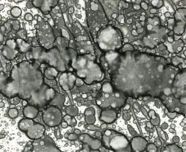 Sanat noktası soyutlaması. Soyut sanatın dokusu ve arkaplanı. Kabarcıklar ve lekeler. Alkolik mürekkep ve suluboya. Modern ve yeni stil