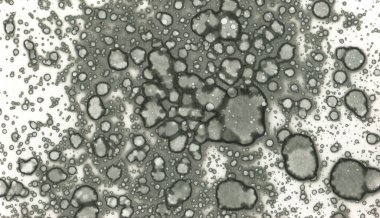 Sanat noktası soyutlaması. Soyut sanatın dokusu ve arkaplanı. Kabarcıklar ve lekeler. Alkolik mürekkep ve suluboya. Modern ve yeni stil