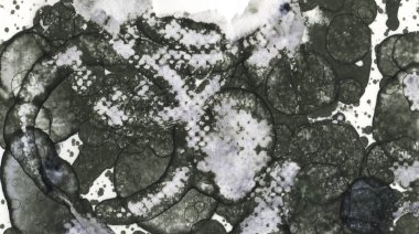 Sanat noktası soyutlaması. Soyut sanatın dokusu ve arkaplanı. Kabarcıklar ve lekeler. Alkolik mürekkep ve suluboya. Modern ve yeni stil