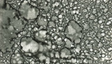 Sanat noktası soyutlaması. Soyut sanatın dokusu ve arkaplanı. Kabarcıklar ve lekeler. Alkolik mürekkep ve suluboya. Modern ve yeni stil