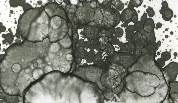 Konstfläcksabstraktion Den Abstrakta Konstens Struktur Och Bakgrund Bubblor Och Fläckar — Stockfoto