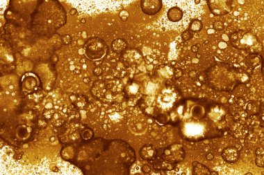 Kahve lekesi dokusu. Soyut noktalar. Psikolojik resimler. Soyut baloncuklar.