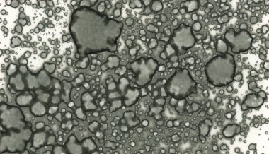 Sanat noktası soyutlaması. Soyut sanatın dokusu ve arkaplanı. Kabarcıklar ve lekeler. Alkolik mürekkep ve suluboya. Modern ve yeni stil