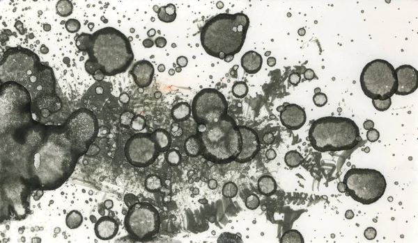 Abstrakce Uměleckého Místa Textura Pozadí Abstraktního Umění Bubliny Skvrny Alkoholový — Stock fotografie