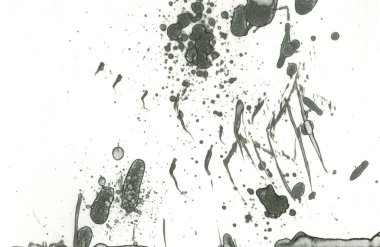 Sanat noktası soyutlaması. Soyut sanatın dokusu ve arkaplanı. Kabarcıklar ve lekeler. Alkolik mürekkep ve suluboya. Modern ve yeni stil