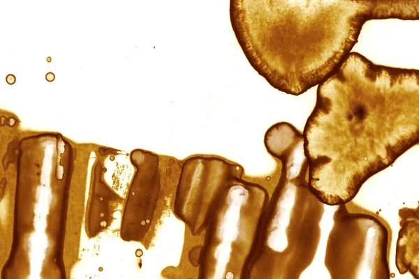 Coffee Stain Texture Abstract Spots Psychological Pictures Abstract Bubbles — Stock Photo, Image