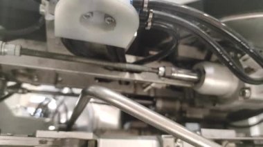 Endüstriyel mekanizmalar. Soyut arkaplan. Üretim süreci. Modern üretim. Yenilik