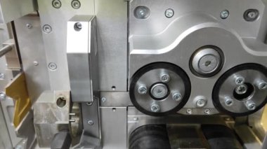 Endüstriyel mekanizmalar. Soyut arkaplan. Üretim süreci. Modern üretim. Yenilik
