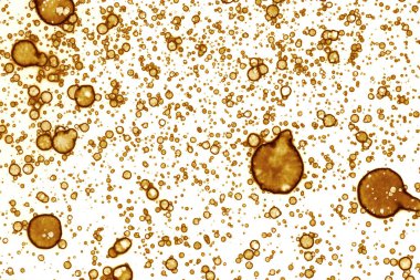 Kahve lekesi dokusu. Soyut noktalar. Psikolojik resimler. Soyut baloncuklar.