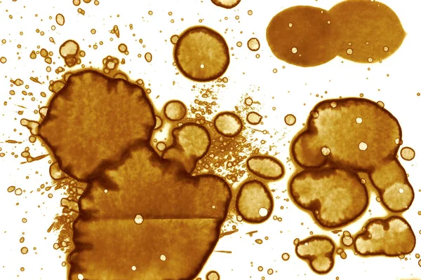 Coffee Stain Texture Abstract Spots Psychological Pictures Abstract Bubbles — Stock Photo, Image