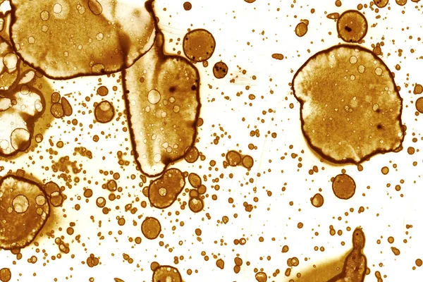 Coffee Stain Texture Abstract Spots Psychological Pictures Abstract Bubbles — Stock Photo, Image