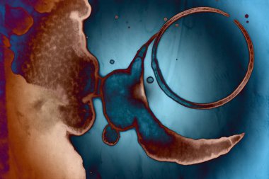 Soyut sanat. Renkli doku ve arka plan. Mürekkep alkolü. Yeni ortam