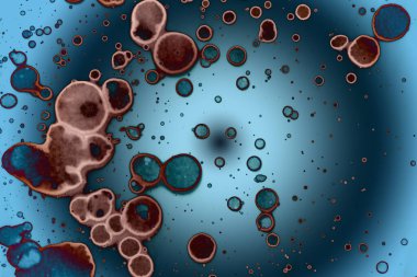 Soyut sanat. Renkli doku ve arka plan. Mürekkep alkolü. Yeni ortam