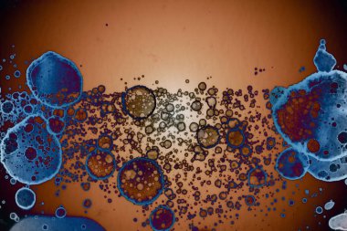 Soyut sanat. Renkli doku ve arka plan. Mürekkep alkolü. Yeni ortam