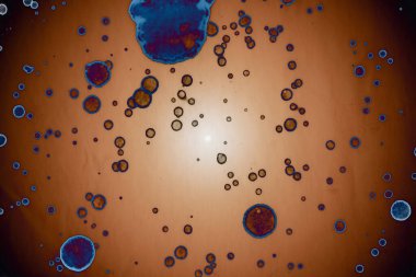 Soyut sanat. Renkli doku ve arka plan. Mürekkep alkolü. Yeni ortam