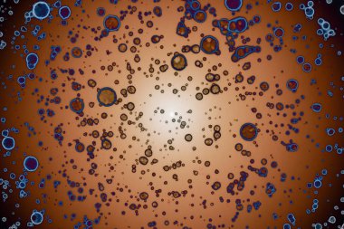 Soyut sanat. Renkli doku ve arka plan. Mürekkep alkolü. Yeni ortam