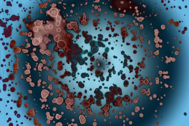 Soyut sanat. Renkli doku ve arka plan. Mürekkep alkolü. Yeni ortam