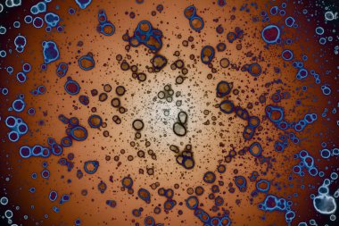 Soyut sanat. Renkli doku ve arka plan. Mürekkep alkolü. Yeni ortam