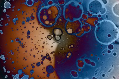 Soyut sanat. Renkli doku ve arka plan. Mürekkep alkolü. Yeni ortam