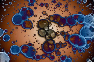 Soyut sanat. Renkli doku ve arka plan. Mürekkep alkolü. Yeni ortam