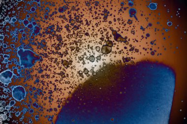 Soyut sanat. Renkli doku ve arka plan. Mürekkep alkolü. Yeni ortam