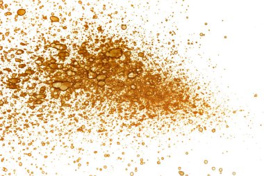 Kahve lekesi dokusu. Soyut noktalar. Psikolojik resimler. Soyut baloncuklar.