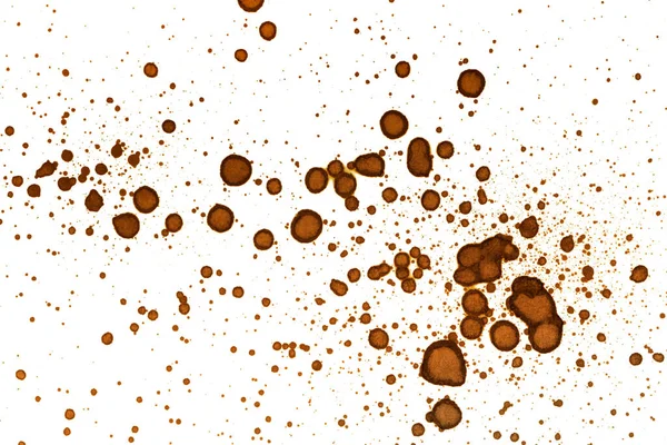 Coffee stain texture. Abstract spots. Psychological pictures. Abstract bubbles.