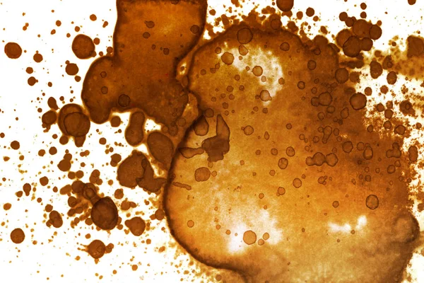 Coffee Stain Texture Abstract Spots Psychological Pictures Abstract Bubbles — Stock Photo, Image