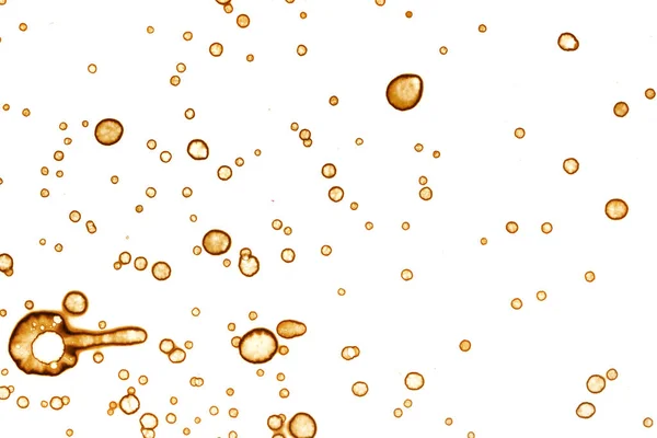 Coffee stain texture. Abstract spots. Psychological pictures. Abstract bubbles.