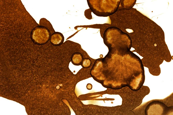 Textura Mancha Café Puntos Abstractos Fotos Psicológicas Burbujas Resumidas —  Fotos de Stock