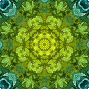 Kusursuz desen. Ukrayna deseni. Mavi sarı.