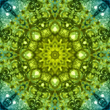 Kusursuz desen. Ukrayna deseni. Mavi sarı.