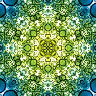 Kusursuz desen. Ukrayna deseni. Mavi sarı.