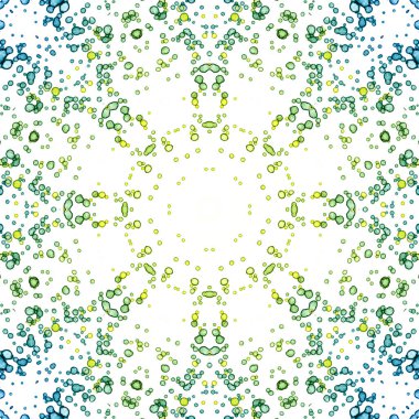 Kusursuz desen. Ukrayna deseni. Mavi sarı.
