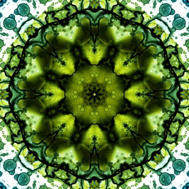 Kusursuz desen. Ukrayna deseni. Mavi sarı.